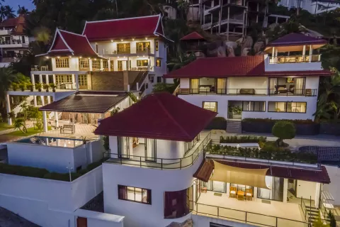 Villa in Ko Samui, Thailand 9 Schlafzimmer № 140253 - Foto 29
