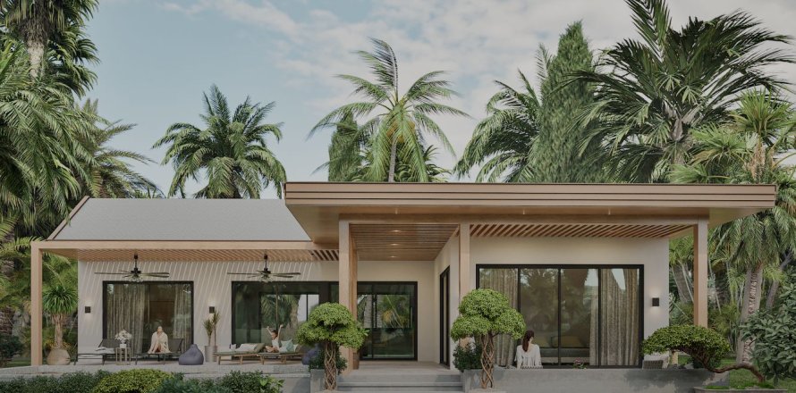 Chalet de 3 dormitorios en Koh Pha Ngan, Tailandia № 165045