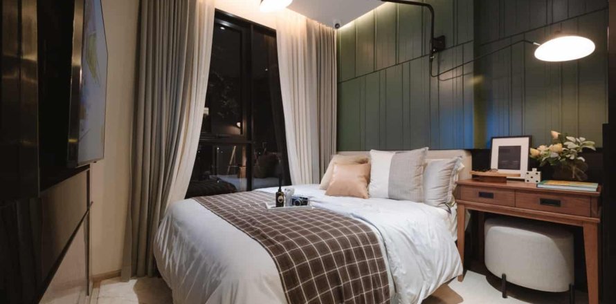 Condominio de 1 dormitorio en Bangkok, Tailandia № 166611