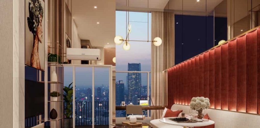 Condominio de 2 dormitorios en Bangkok, Tailandia № 166612
