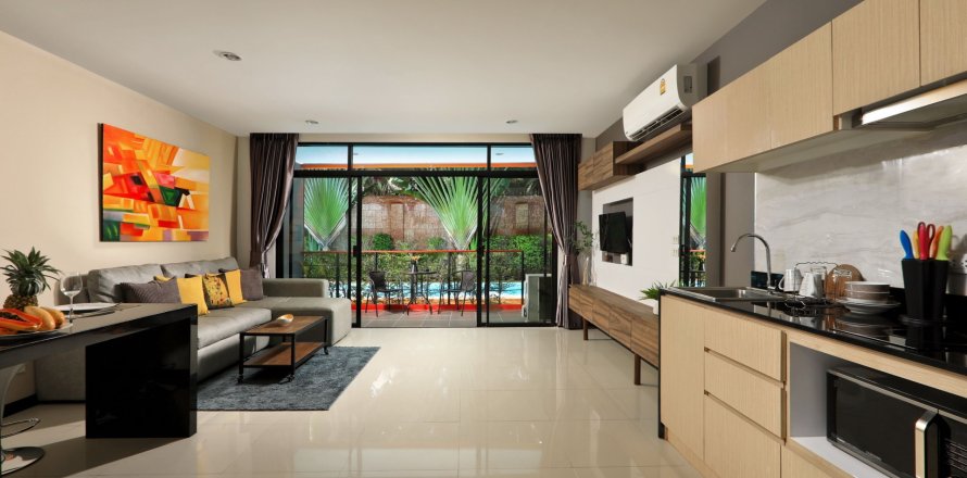 Estudio en el condominio en Phuket, Tailandia № 153986
