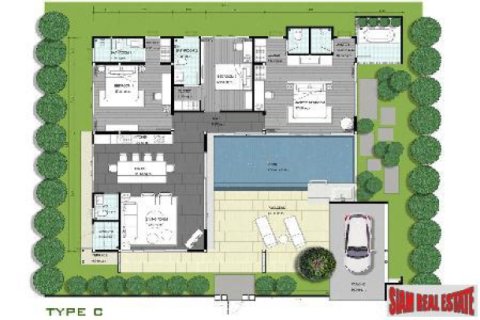 Chalet de 2 dormitorios en Chalong, Tailandia № 202503 - foto 5