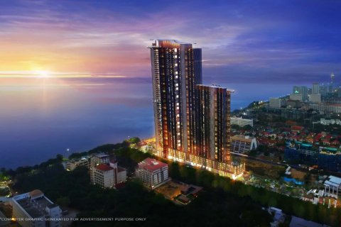 Eigentumswohnung auf Jomtien Beach, Pattaya, Thailand, 1 Schlafzimmer  № 166843 - Foto 29