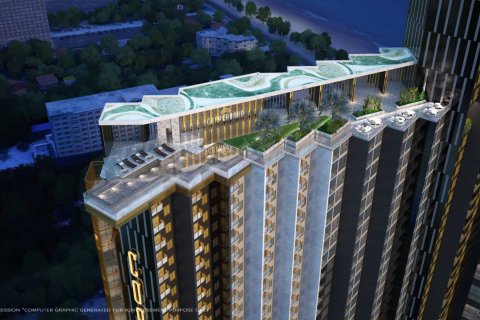 Eigentumswohnung auf Jomtien Beach, Pattaya, Thailand, 1 Schlafzimmer  № 166843 - Foto 18