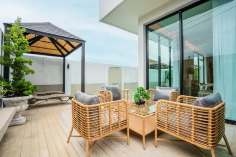 Chalet de 3 dormitorios en Phuket, Tailandia № 116750 - foto 7