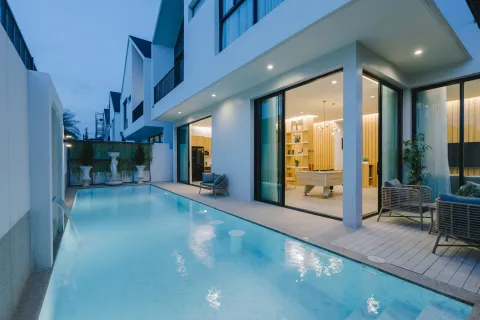 Chalet de 3 dormitorios en Phuket, Tailandia № 116750 - foto 10