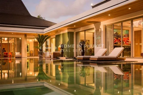 Haus in Phuket, Thailand 4 Schlafzimmer № 171491 - Foto 3