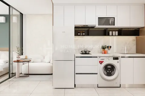 Condominio de 1 dormitorio en Chalong, Tailandia № 205920 - foto 3