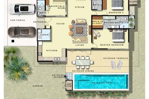 Chalet de 2 dormitorios en Hua Hin, Tailandia № 166460 - foto 15
