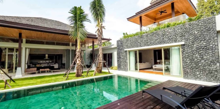 วิลล่าในหาดลายัน, ประเทศไทย 4 ห้องนอน № 166414