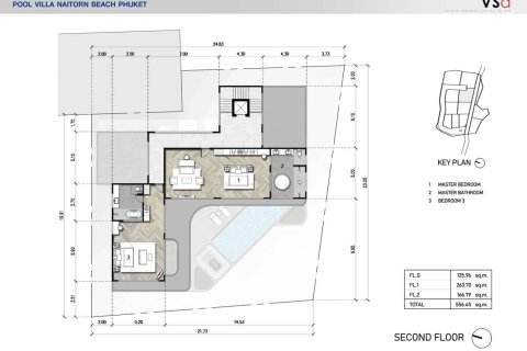 วิลล่าในหาดในทอน, ประเทศไทย 4 ห้องนอน № 166417 - รูปถ่าย 9