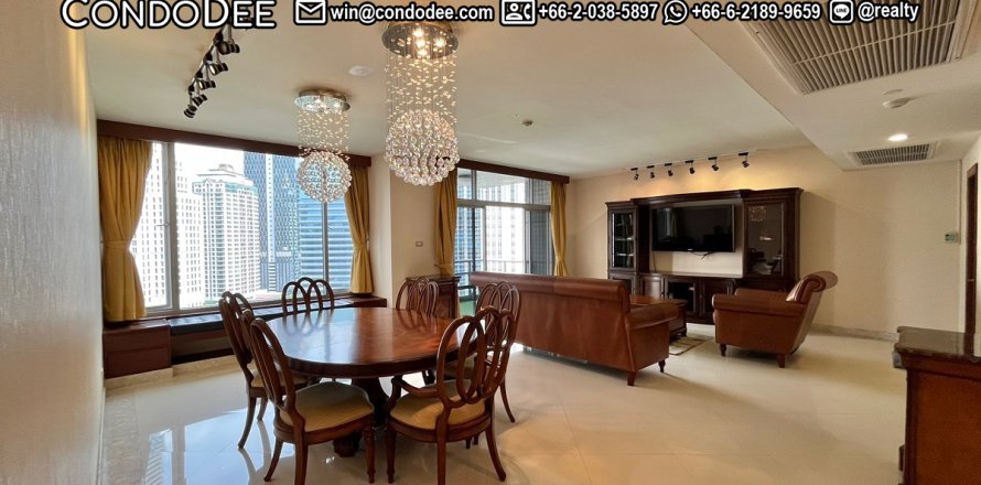 Condo à Bangkok, Thaïlande, 3 chambres  № 200822