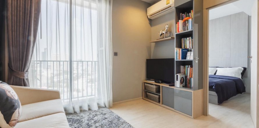 Condominio de 1 dormitorio en Bangkok, Tailandia № 143411