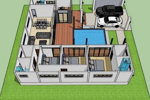 Casa de 3 dormitorios en Pattaya, Tailandia № 118423 - foto 12