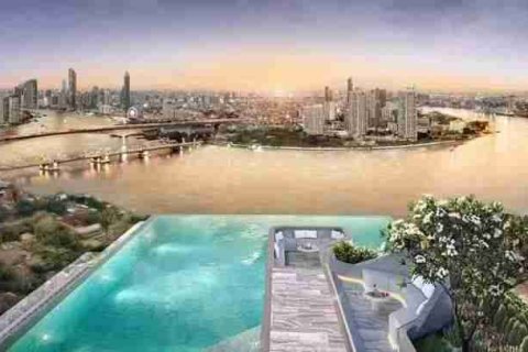 Condominio de 2 dormitorios en Thonburi, Bangkok, Tailandia № 183813 - foto 5