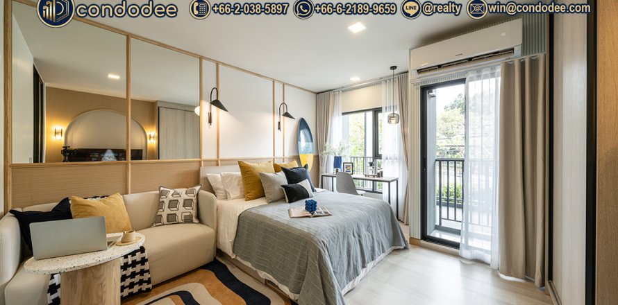 Condominio de 1 dormitorio en Bangkok, Tailandia № 201294