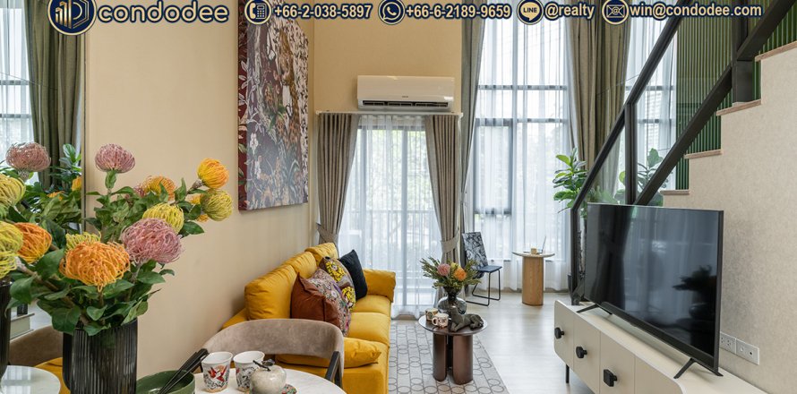 Condominio de 2 dormitorios en Bangkok, Tailandia № 201293