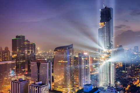 Ático de 2 dormitorios en Bangkok, Tailandia № 180570 - foto 24
