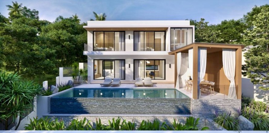 Villa in Surat Thani, Thailand 2 Schlafzimmer № 159952