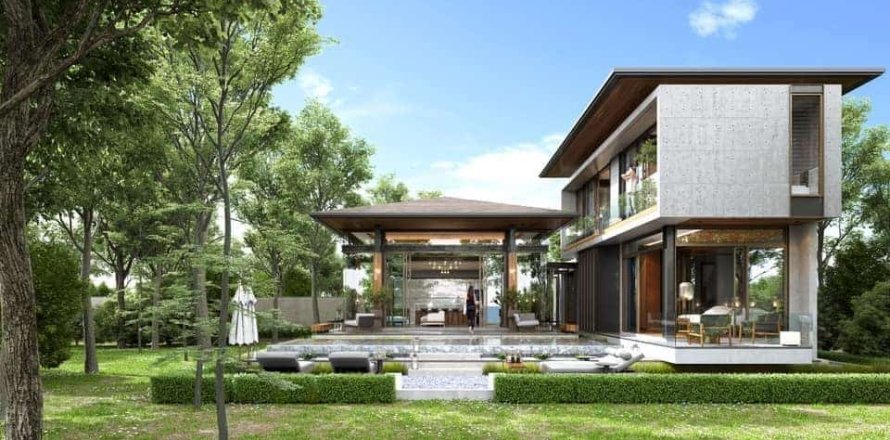 Chalet de 4 dormitorios en Bang Tao, Tailandia № 166448