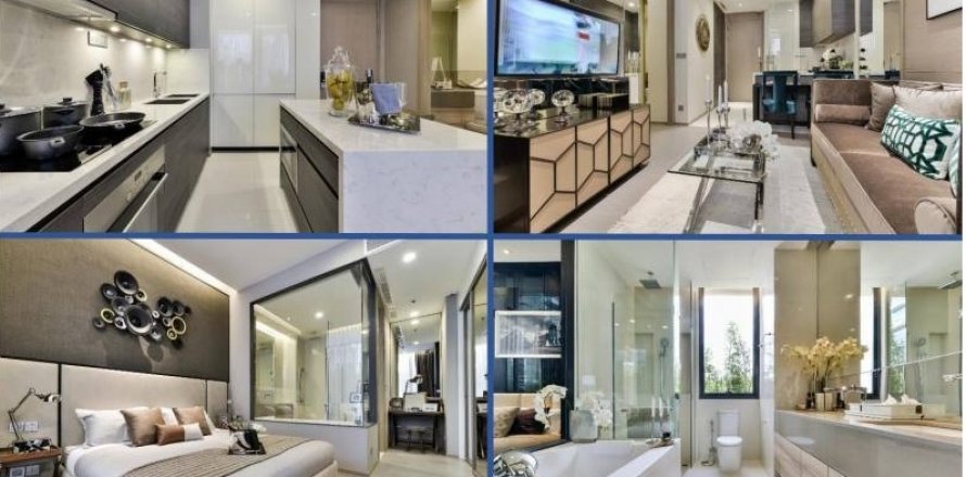 Condominio de 2 dormitorios en Bangkok, Tailandia № 143949