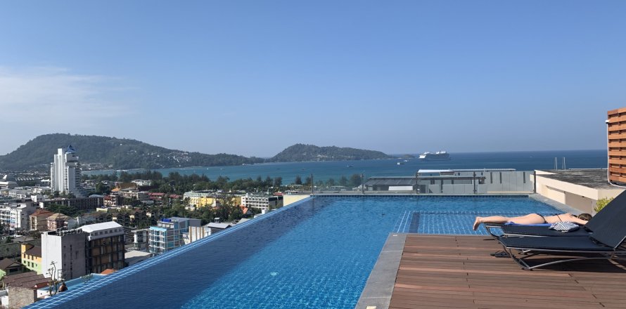 Estudio en el condominio en Kathu, Tailandia № 160226