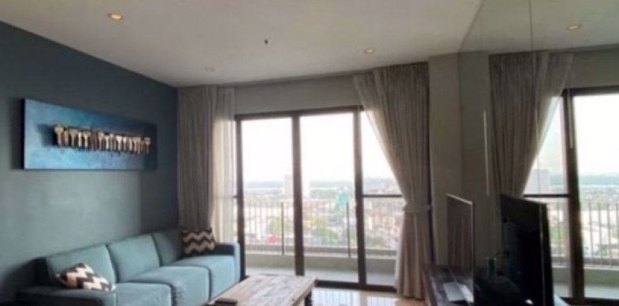 Condo à Bangkok, Thaïlande, 1 chambre à The Emporio Place № 63477
