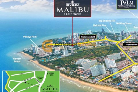 Estudio en el condominio en Jomtien Beach, Pattaya, Tailandia № 113435 - foto 14
