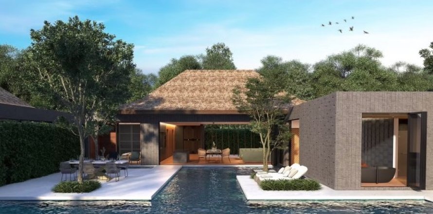 Chalet de 3 dormitorios en Nai Yang, Tailandia № 191123