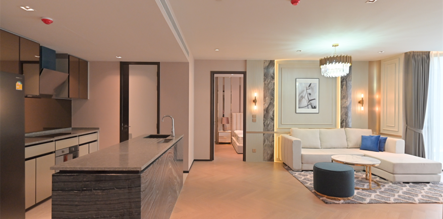 Condo à Bangkok, Thaïlande, 2 chambres № 209897