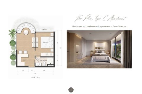 Condominio de 1 dormitorio en Rawai, Tailandia № 170204 - foto 18