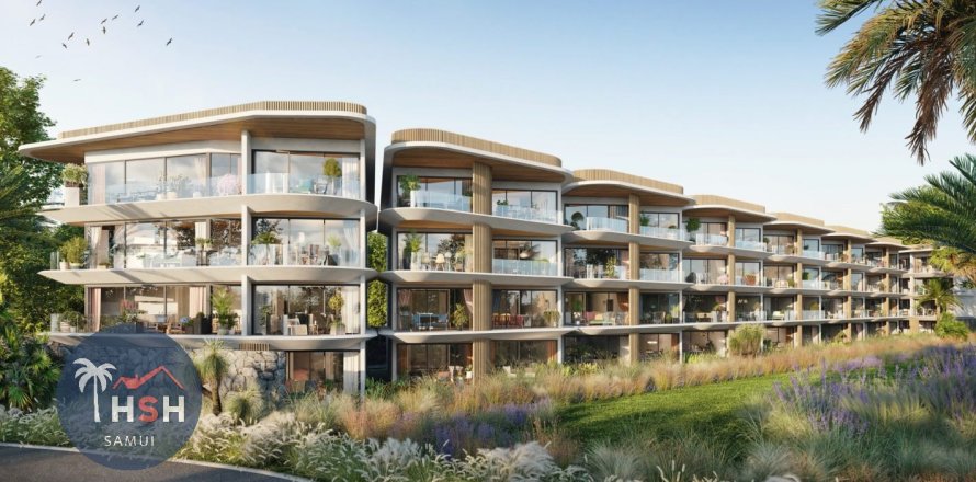 Condominio de 1 dormitorio en Ko Samui, Tailandia № 180092