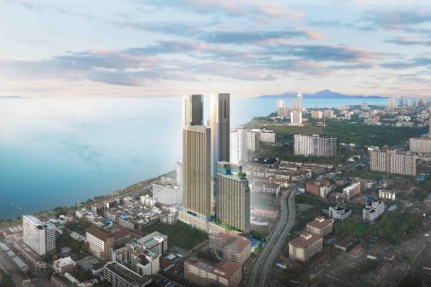 Sobre plano Skypark Lucean Jomtien Pattaya en Chon Buri, Tailandia № 75690