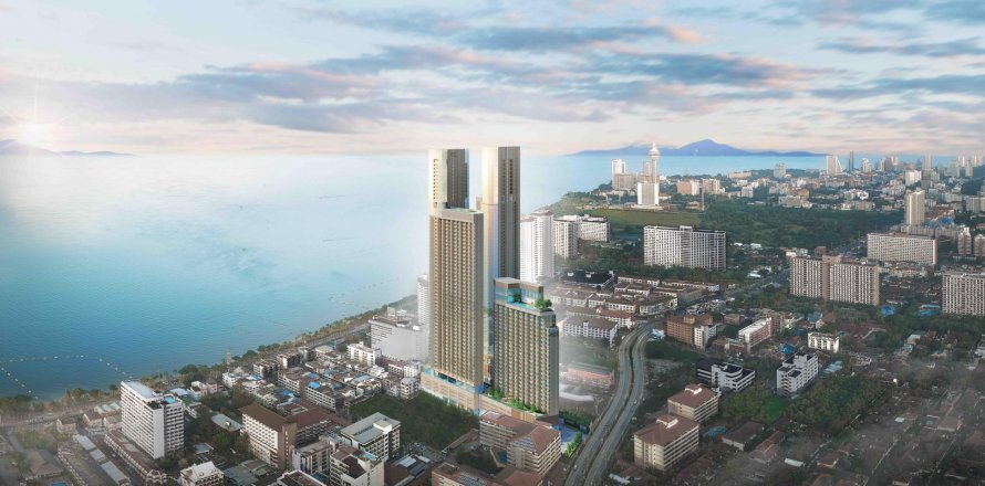 Sobre plano Skypark Lucean Jomtien Pattaya en Chon Buri, Tailandia № 75690