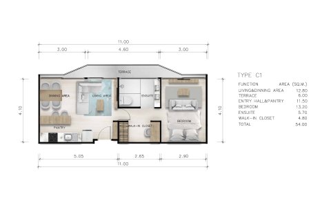 Condominio de 1 dormitorio en Rawai, Tailandia № 166802 - foto 18