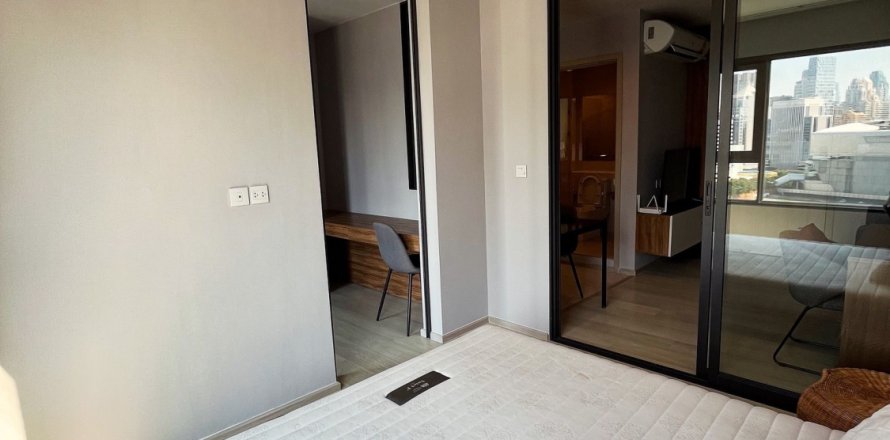 Studio in the Condo in Pathum Wan, Bangkok, Thailand  № 159486