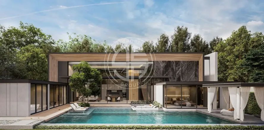Chalet de 3 dormitorios en Bang Tao, Tailandia № 190678