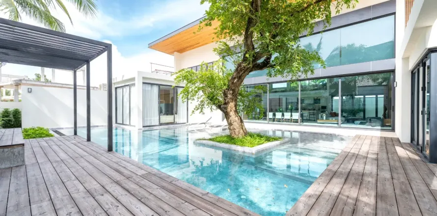 Chalet de 3 dormitorios en Bang Tao, Tailandia № 190681