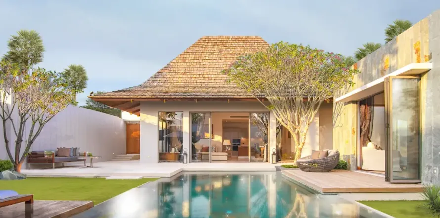 Chalet de 3 dormitorios en Phuket, Tailandia № 190765