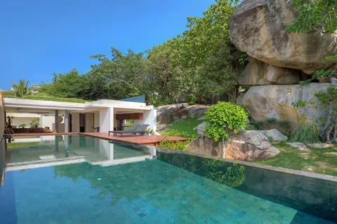 Chalet de 3 dormitorios en Ko Samui, Tailandia № 190764 - foto 2