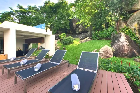 Chalet de 3 dormitorios en Ko Samui, Tailandia № 190764 - foto 8