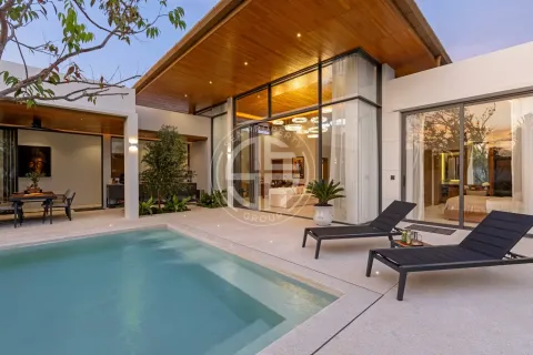 Chalet de 3 dormitorios en Phuket, Tailandia № 190762 - foto 13