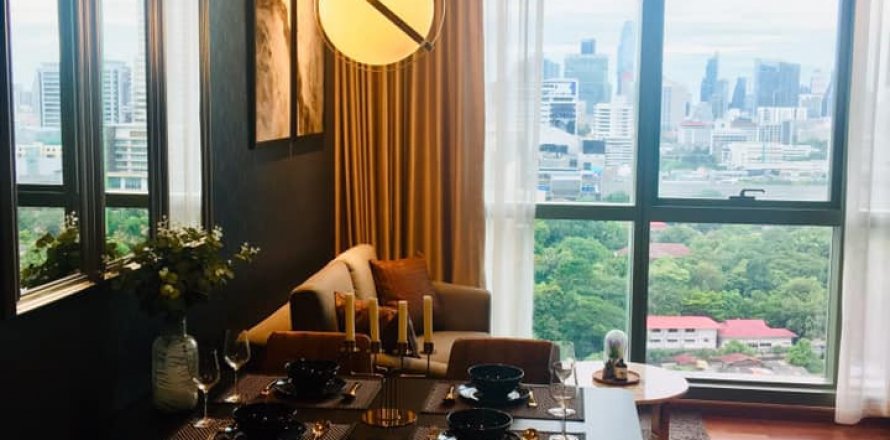 Condo à Bangkok, Thaïlande, 2 chambres № 66755