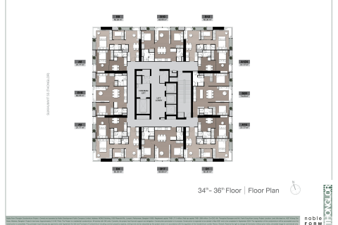 Condominio de 2 dormitorios en Bangkok, Tailandia № 166874 - foto 15