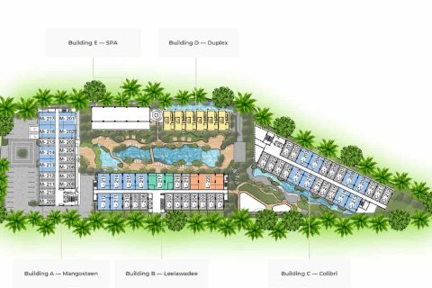 Condominio de 1 dormitorio en Bang Tao, Tailandia № 166870 - foto 17