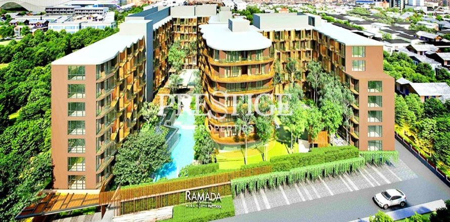 Condo à Pattaya, Thaïlande, 1 chambre  № 198703