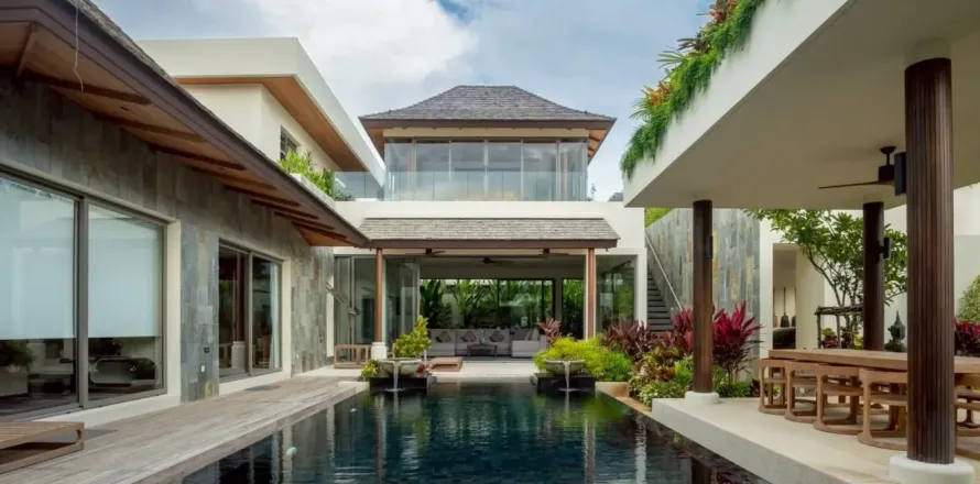 Casa de 4 dormitorios en Bang Tao, Tailandia № 163809