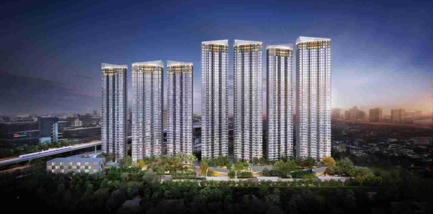 Condominio de 2 dormitorios en Bangkok, Tailandia № 183678