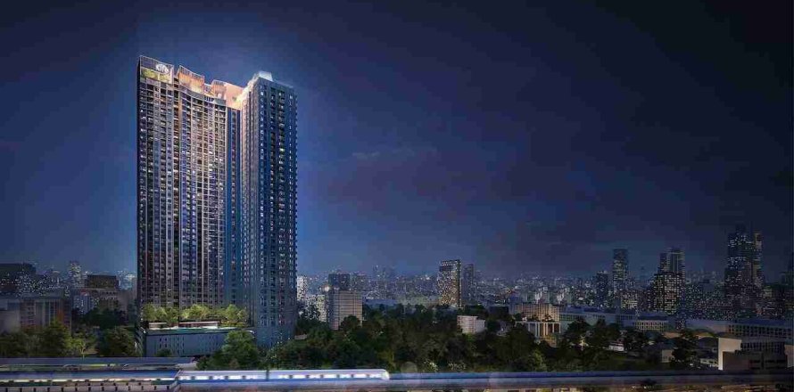 Condominio de 2 dormitorios en Phaya Thai, Bangkok, Tailandia № 183669