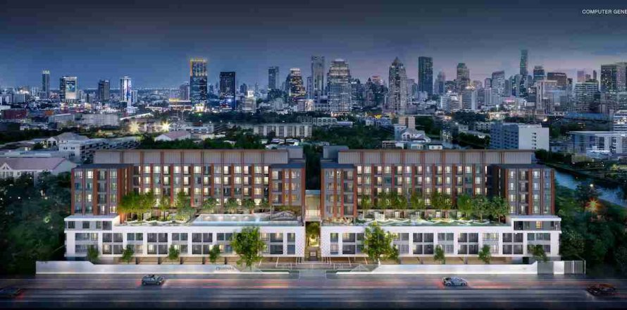 Condominio de 1 dormitorio en Bangkok, Tailandia № 183666